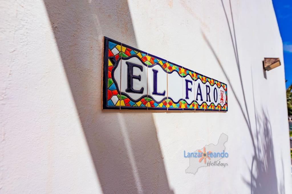 Casita El Faro En Playa Bastian Aircon In The Bedrooms Vv Costa Teguise Eksteriør billede